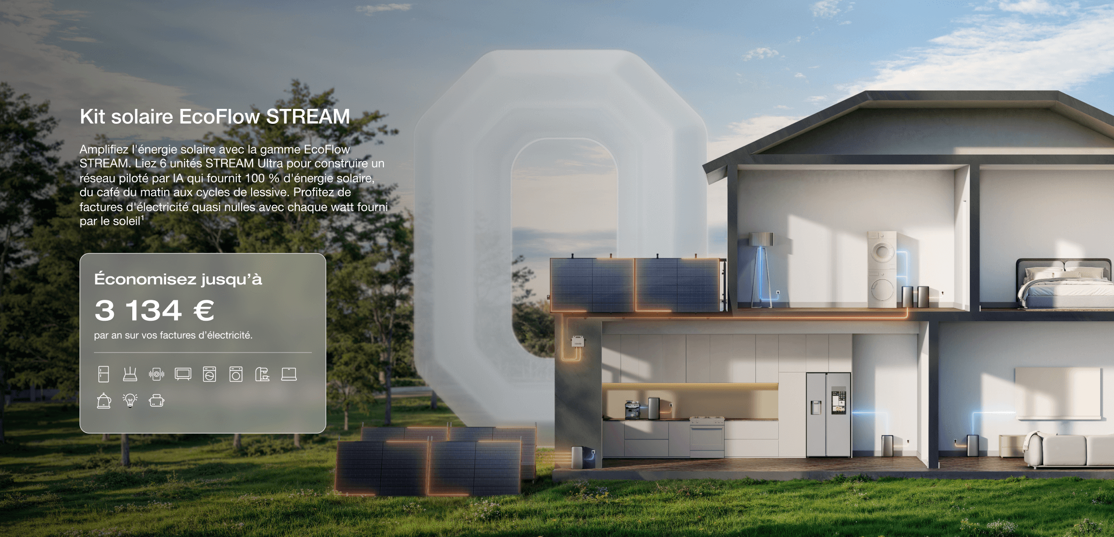 La voie vers zéro :  Alimentez votre maison avec l’énergie solaire