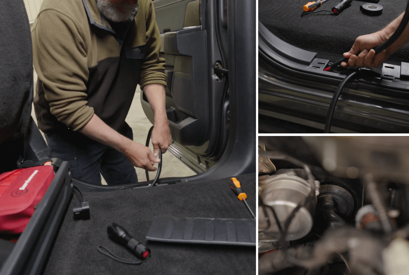 Installation rapide, sans bruit et qui ne laisse aucune trace