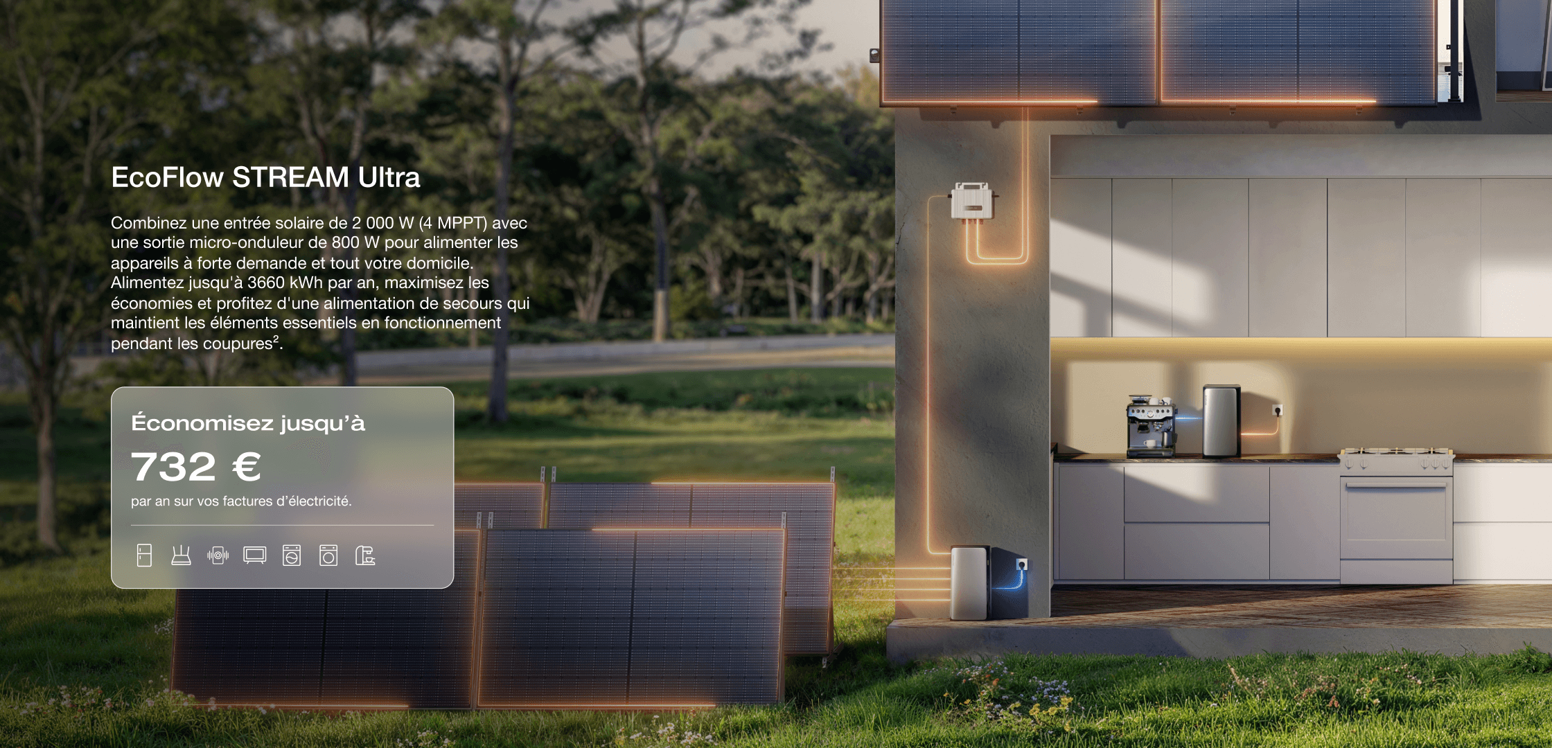 La voie vers zéro :  Alimentez votre maison avec l’énergie solaire