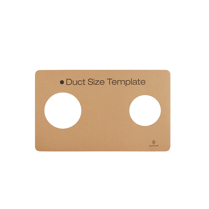 Modèle de taille du conduit