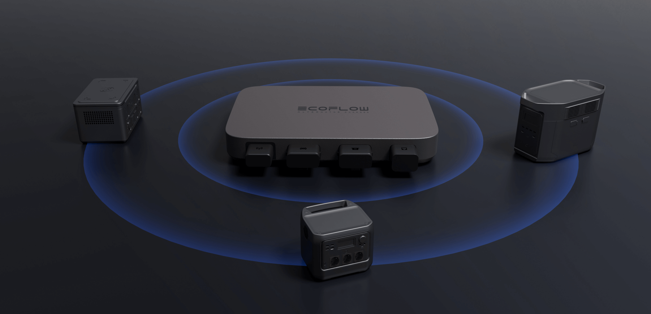 Compatible avec toutes les stations électriques EcoFlow et la plupart des stations électriques tierces