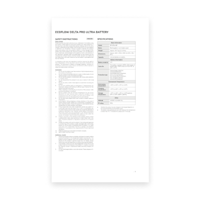 Consignes de sécurité