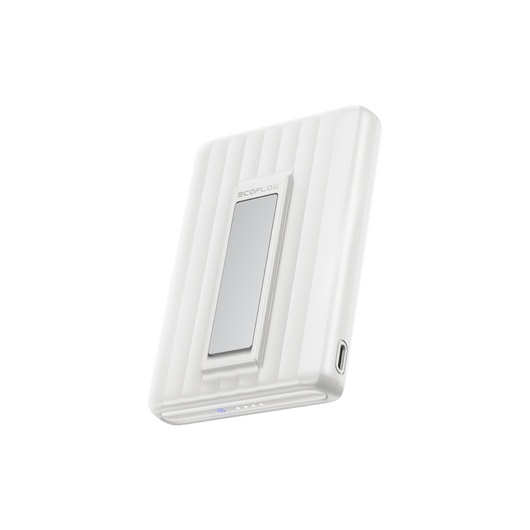 Batterie externe EcoFlow RAPID Mag (10 000 mAh, 7,5 W, charge magnétique) Pearl White