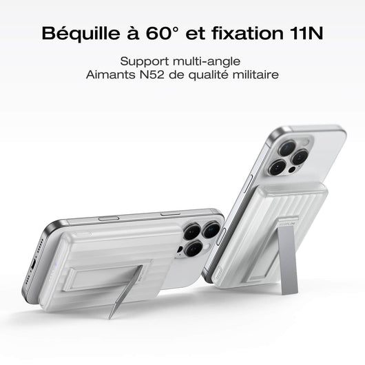 Batterie externe EcoFlow RAPID Mag (10 000 mAh, 7,5 W, charge magnétique)
