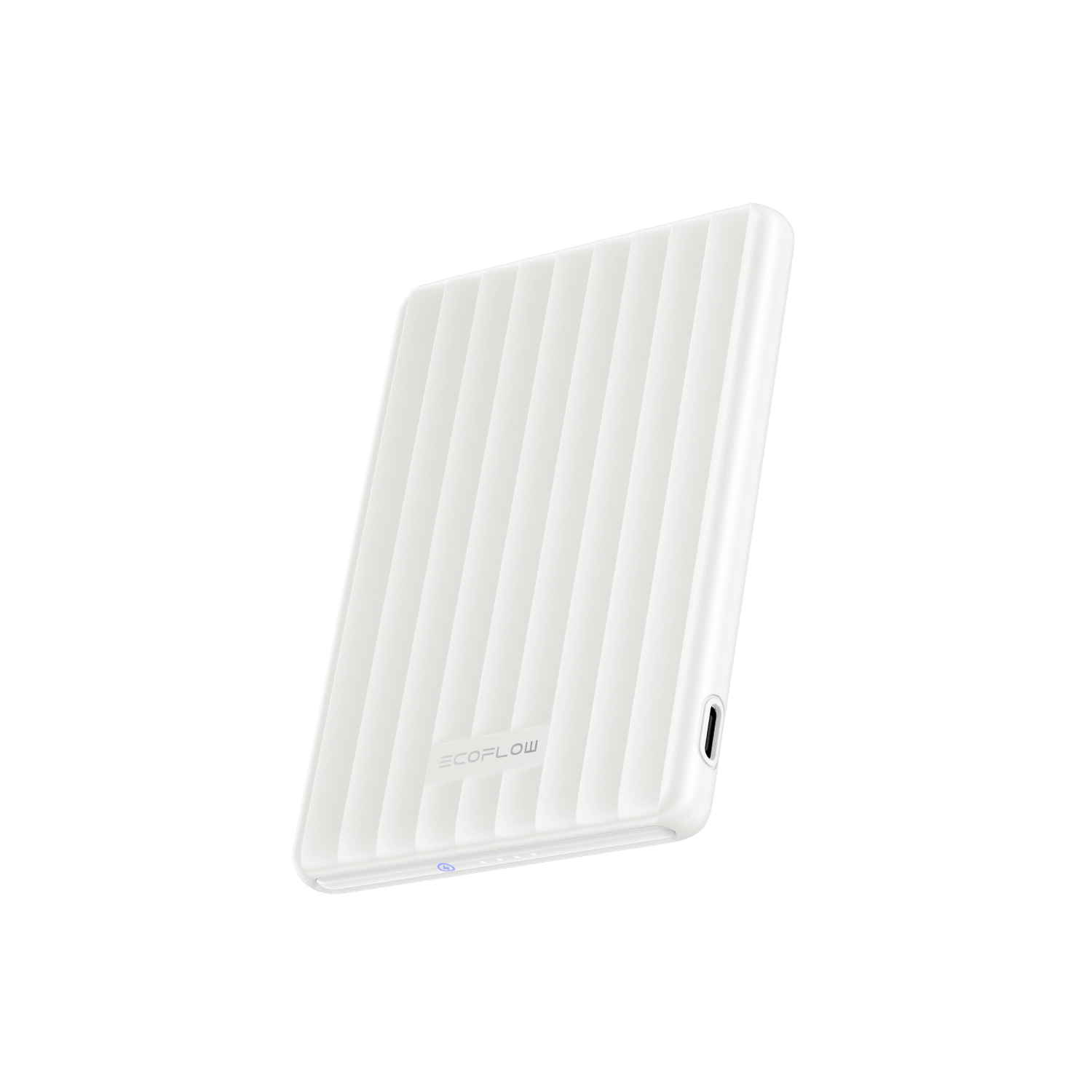 Batterie externe EcoFlow RAPID Mag (5 000 mAh, 7,5 W, charge magnétique) Pearl White