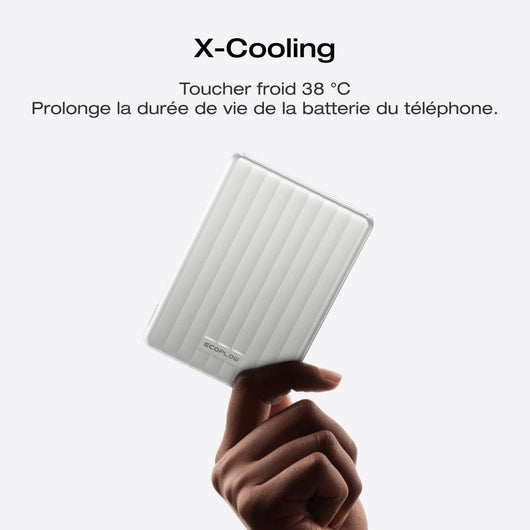 Batterie externe EcoFlow RAPID Mag (5 000 mAh, 7,5 W, charge magnétique)