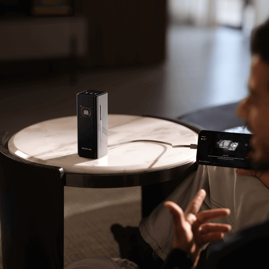 Batterie externe EcoFlow RAPID Pro (20 000 mAh, 230 W, câble intégré 100 W)