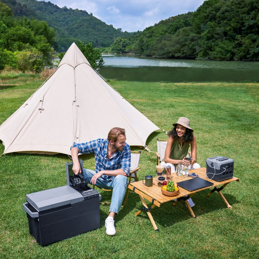 EcoFlow GLACIER + RIVER 2 Pro + Panneau solaire bifacial 220 W