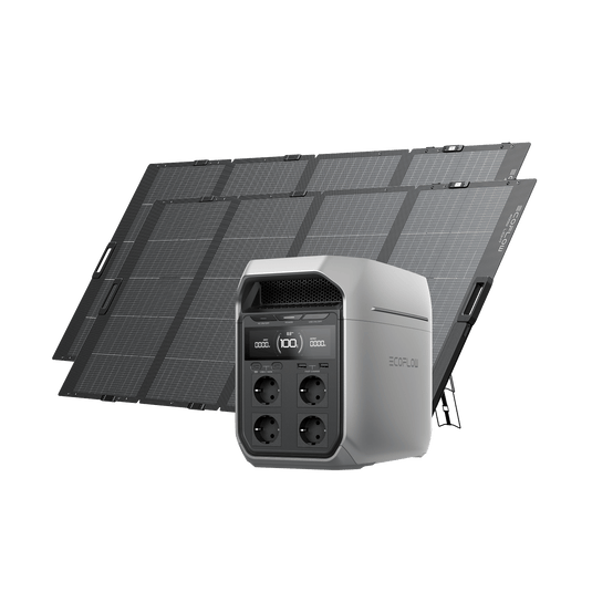 Générateur solaire de la gamme EcoFlow DELTA 3 (PV 400W) DELTA 3 Plus / Panneau solaire de 400 W × 2