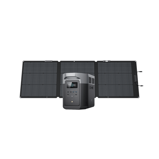 Générateur solaire EcoFlow DELTA 2 Max (PV 160 W) 1*160W + DELTA 2 Max