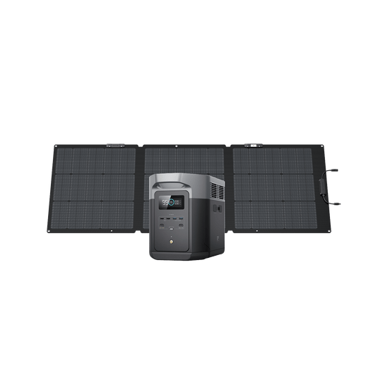 Générateur solaire EcoFlow DELTA 2 Max (PV 160 W) 1*160W + DELTA 2 Max