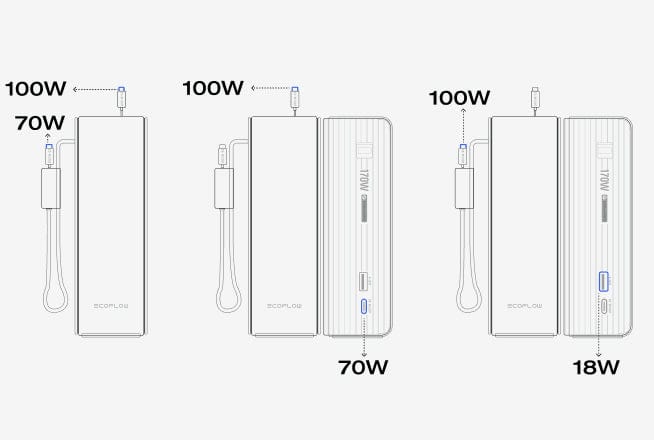 Recharge multi-ports