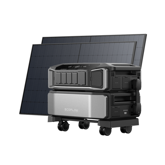 Station électrique EcoFlow DELTA Pro Ultra DELTA Pro Ultra + 2 panneaux solaires rigides 520 W