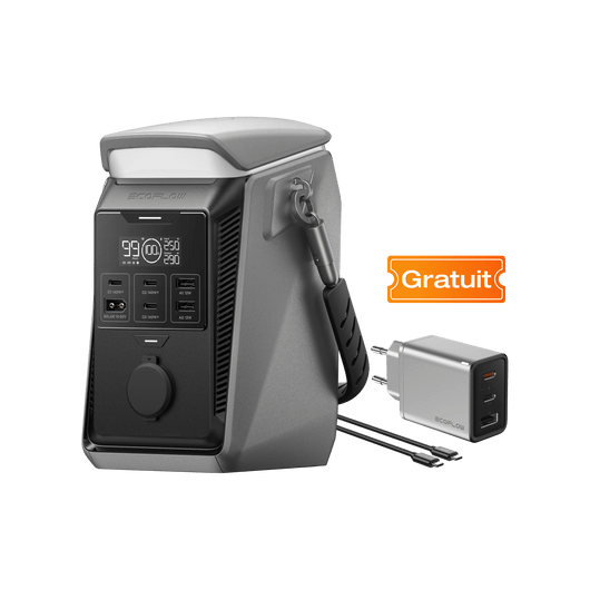 Station électrique portable à courant continu EcoFlow TRAIL TRAIL Plus 300 DC