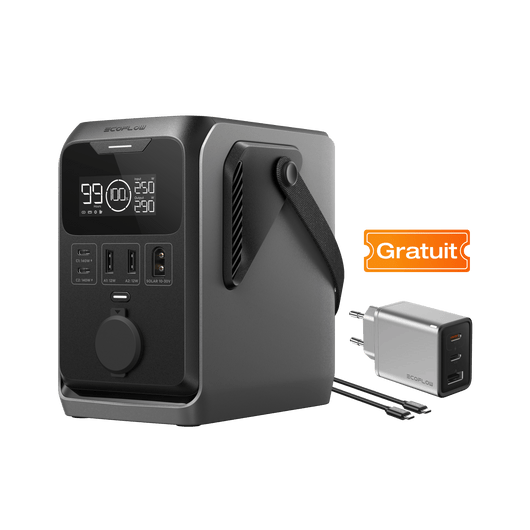 Station électrique portable à courant continu EcoFlow TRAIL TRAIL 300 DC