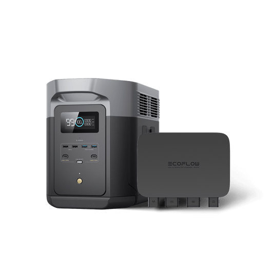 Station électrique portable EcoFlow DELTA 2 Max DELTA 2 Max + Chargeur d'alternateur 500 W