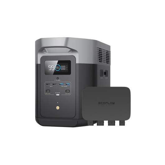 Station électrique portable EcoFlow DELTA 2 Max DELTA 2 Max + Chargeur d’alternateur