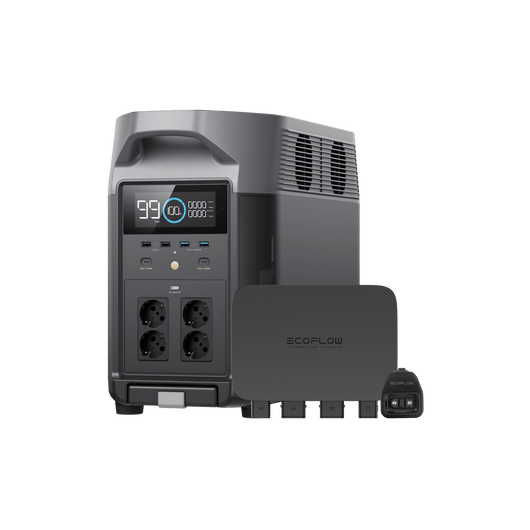 Station électrique portable EcoFlow DELTA Pro DELTA Pro + Chargeur d’alternateur