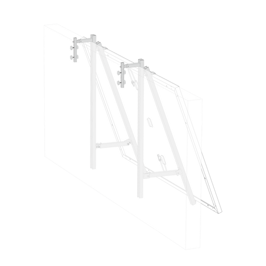 Support EcoFlow – Balcon en béton
