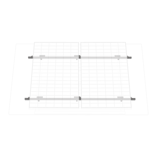 Support EcoFlow – Toit incliné