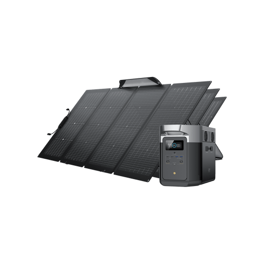 EcoFlow DELTA Max + Panneau solaire 220W 1600 / 3