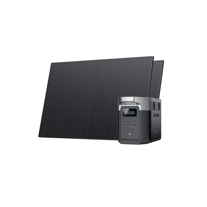 EcoFlow DELTA Max + Panneaux solaires rigides 400 W