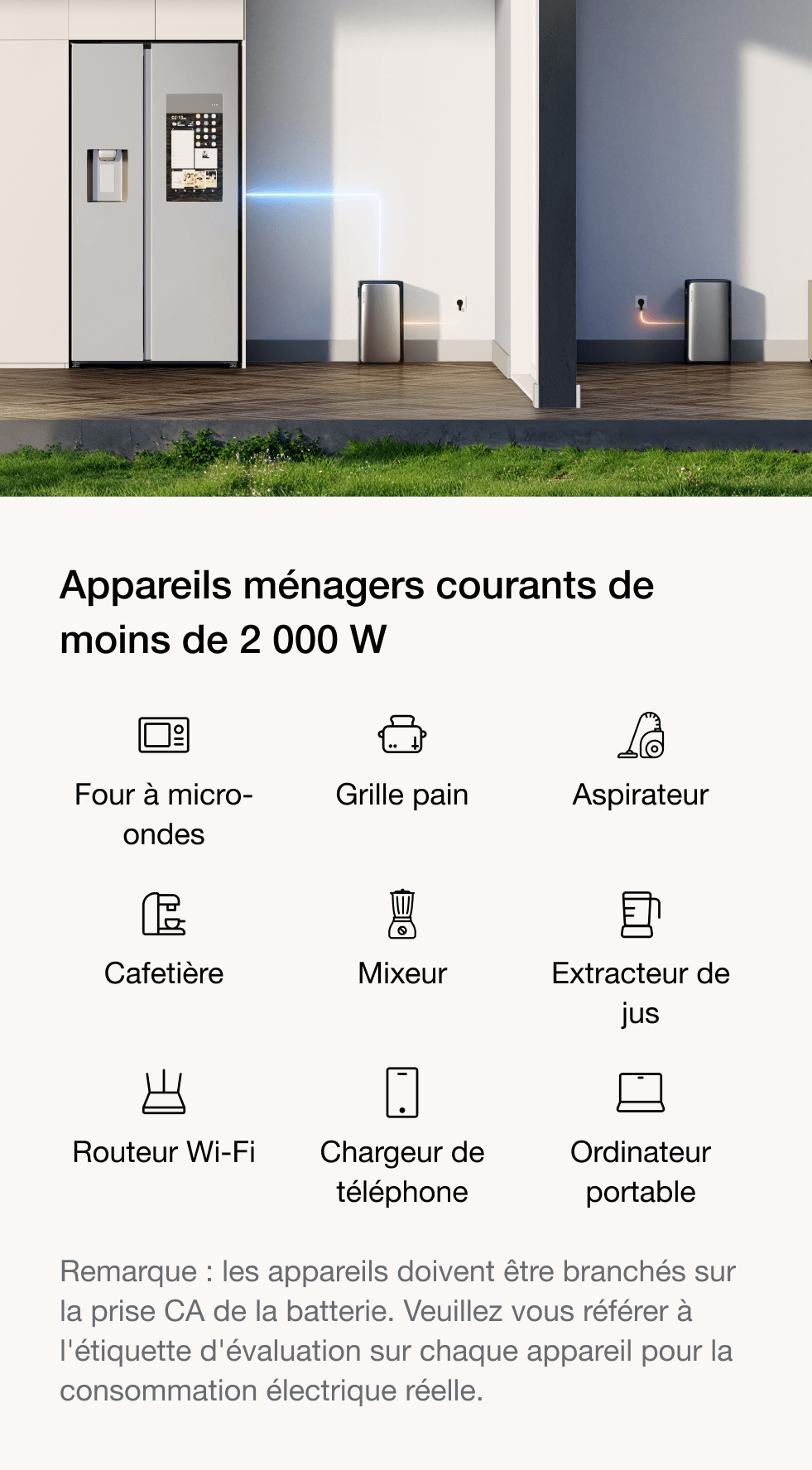 Grand ou petit, alimentez tout