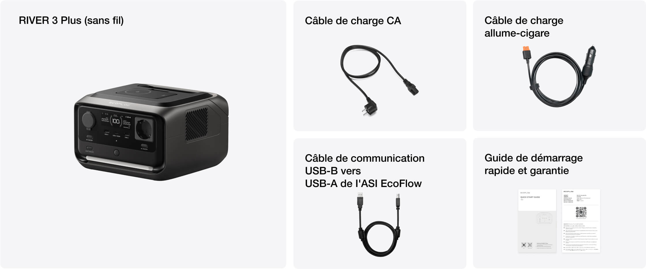 Contenu du coffret