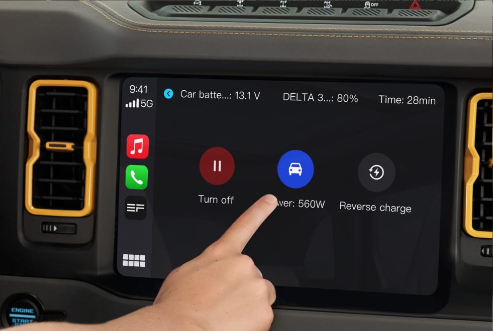 Plus simple - Commande intelligente via l’application ou le système d’infodivertissement