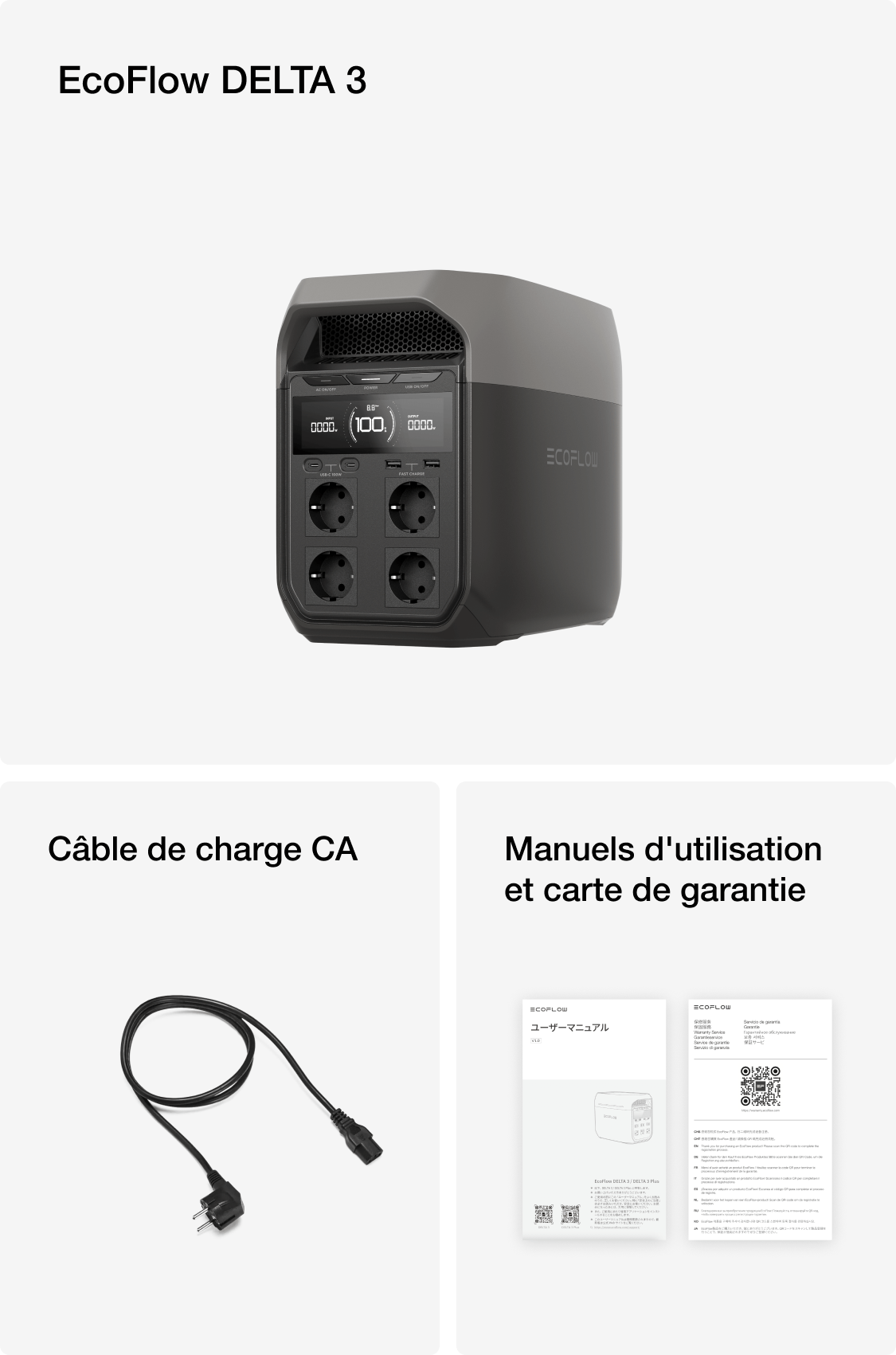 Contenu du coffret