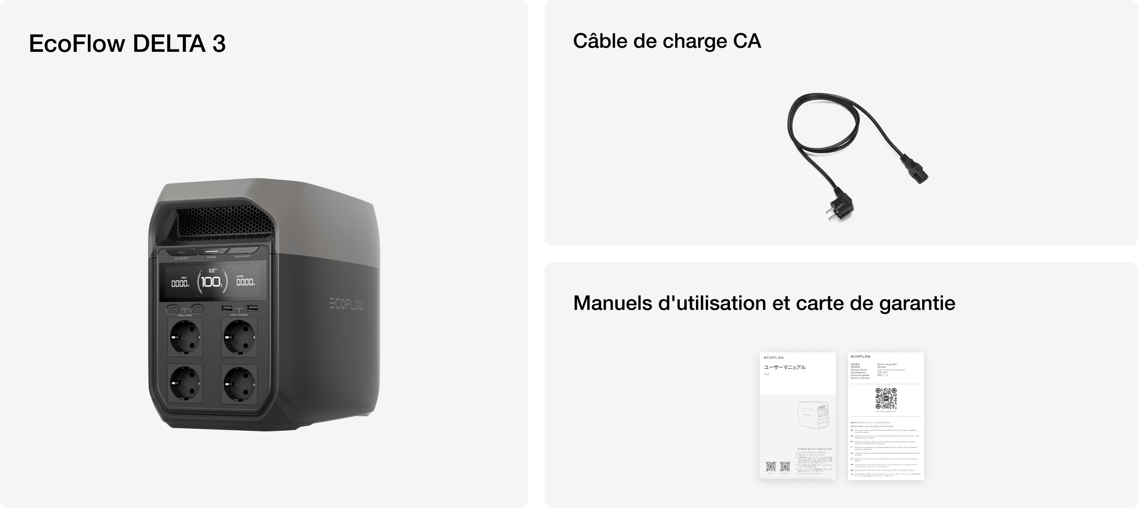 Contenu du coffret