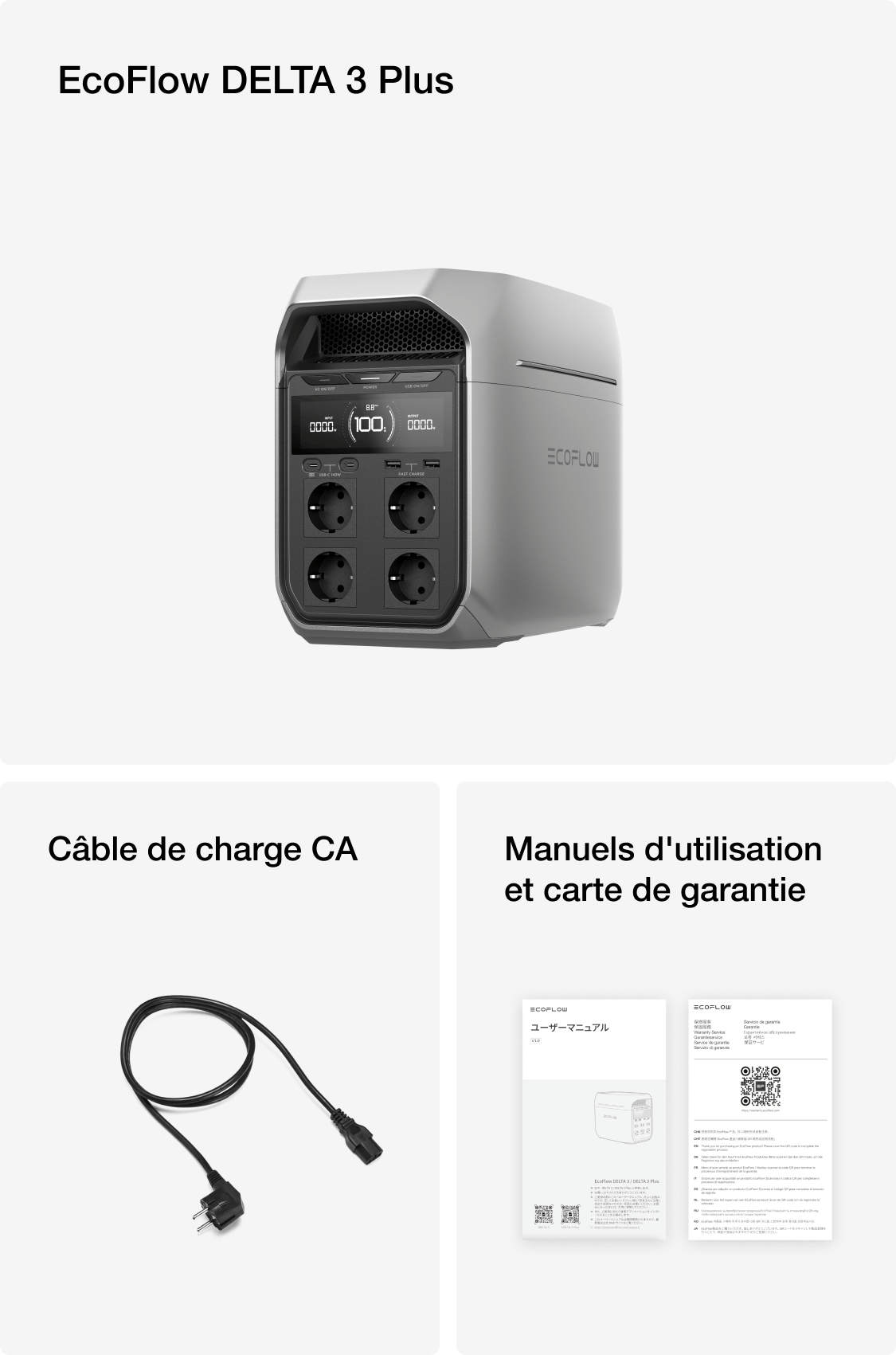 Contenu du coffret