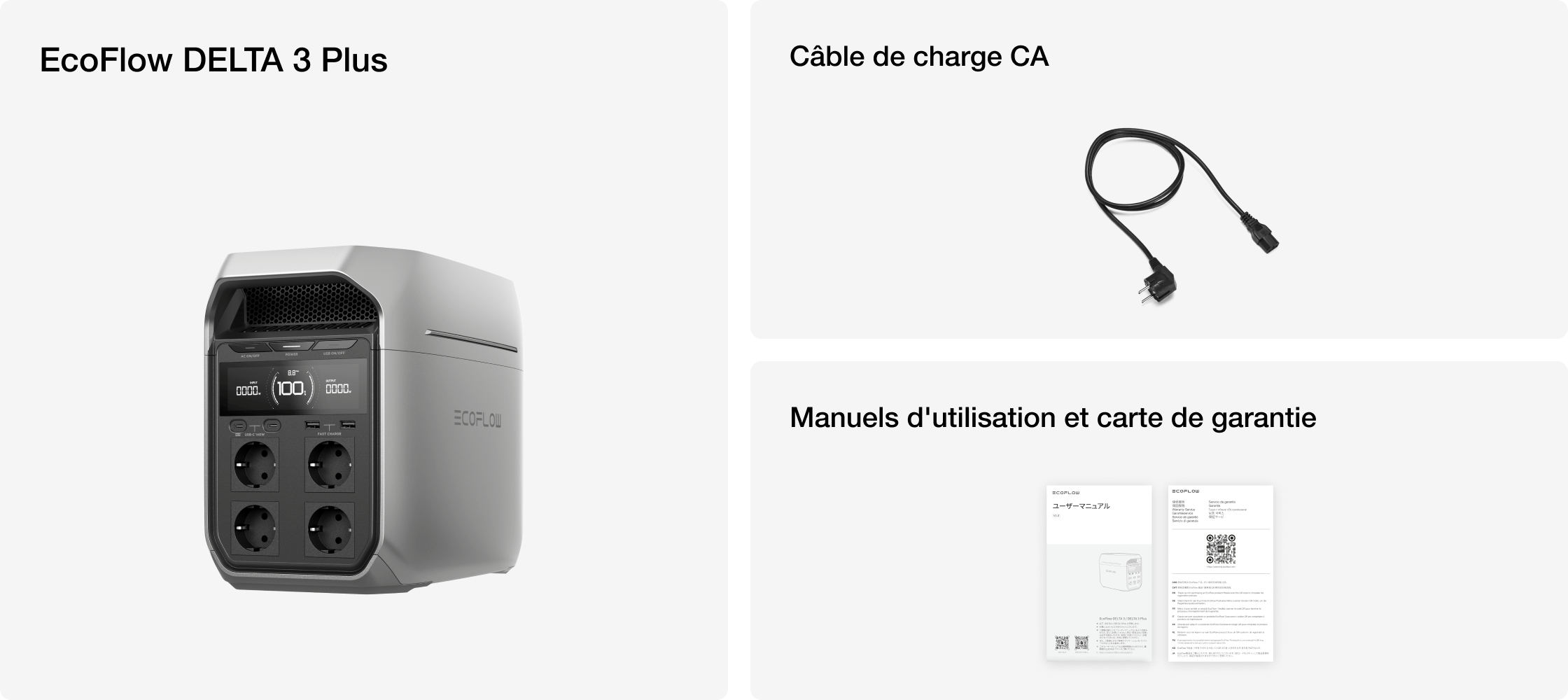 Contenu du coffret