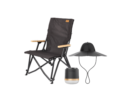 un kit de confort pour camping à seulement