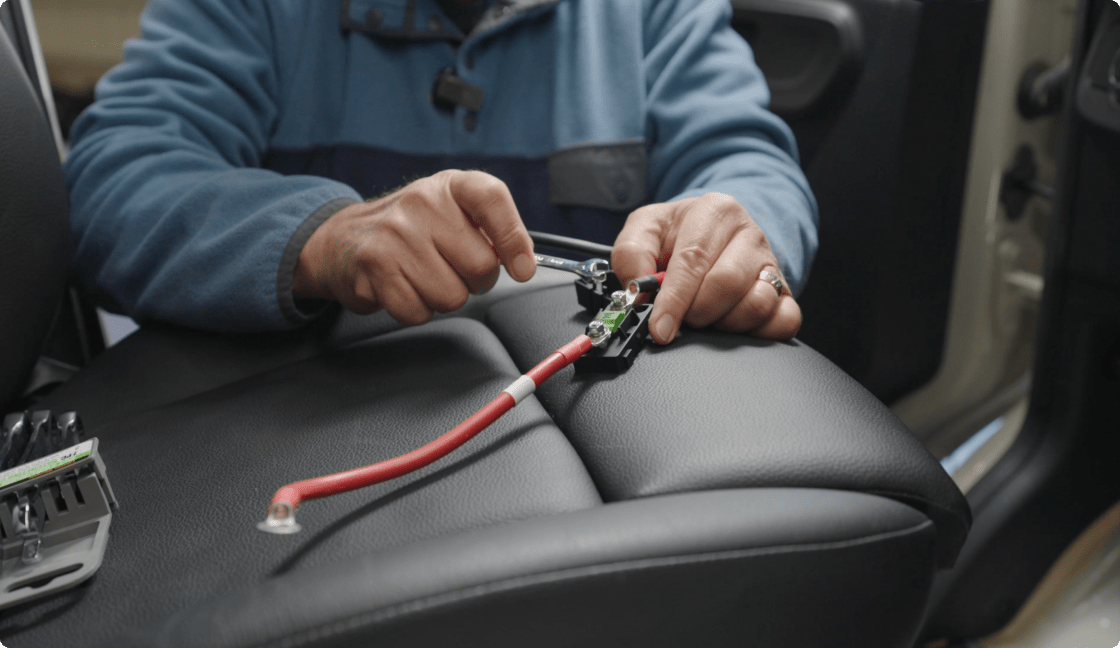 Installation rapide, sans bruit et qui ne laisse aucune trace