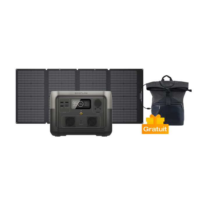 Générateur solaire EcoFlow RIVER 2 Max (PV 160 W)