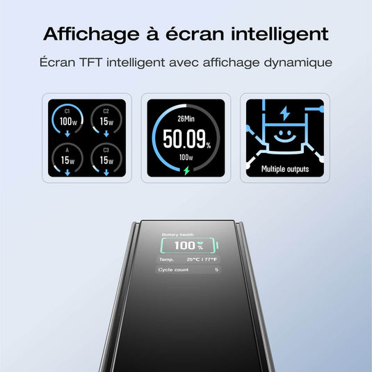 Batterie externe EcoFlow RAPID (25 000 mAh, 170 W)