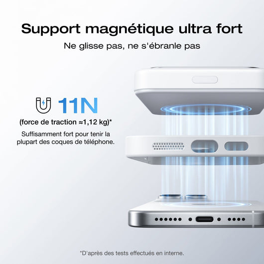 Batterie externe EcoFlow RAPID Mag Qi2 (10 000 mAh, 15 W)