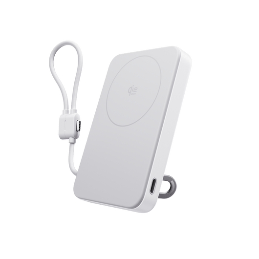 Batterie externe EcoFlow RAPID Mag Qi2.2 (10 000 mAh, 25 W, câble USB-C intégré)