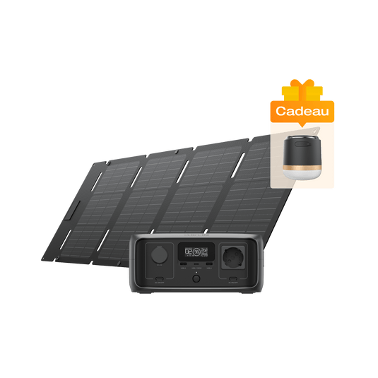 Batterie solaire portable EcoFlow RIVER 3 RIVER 3 / Panneau solaire 45 W (USB-C)