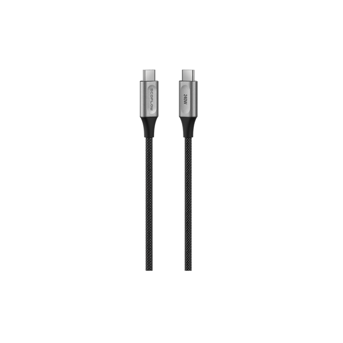 Câble USB-C vers USB-C pour EcoFlow RAPID Pro (240 W, nylon)