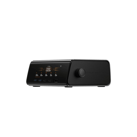 Chargeur de bureau EcoFlow RAPID Pro (320 W, 5 ports, GaN)