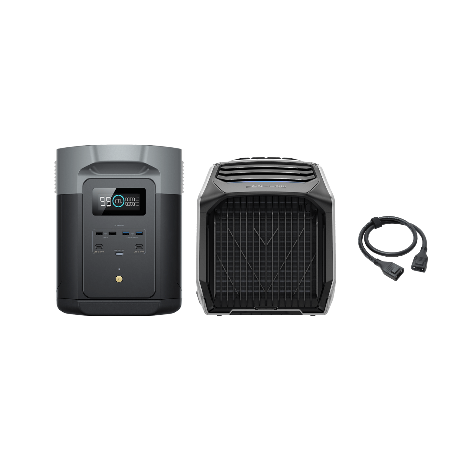 Climatiseur portable EcoFlow WAVE 2 WAVE 2+ DELTA 2 Max