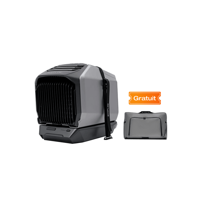 Climatiseur portable EcoFlow WAVE 2 WAVE 2 + Batterie supplémentaire