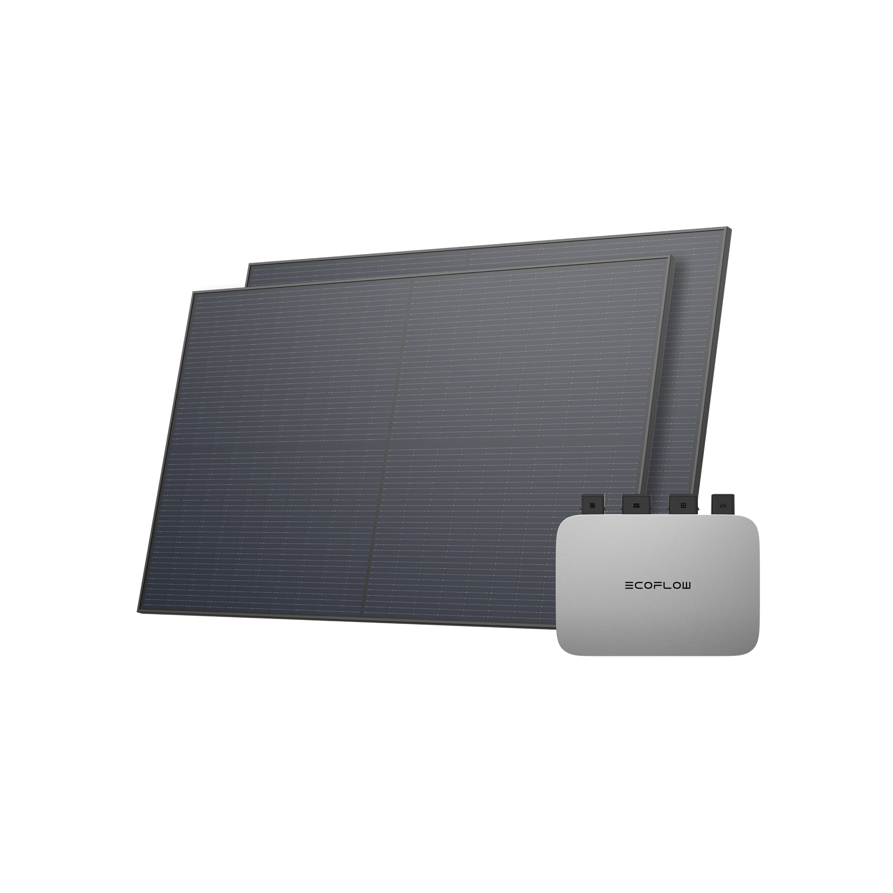 EcoFlow 450W Rigid Solar Panel (2 pieces) 2x Panneau solaire rigide 450 W / PowerStream