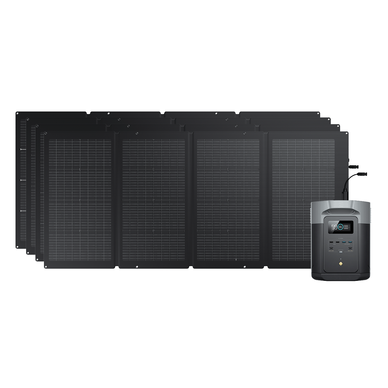 EcoFlow DELTA 2 MAX + 220W Portable Solar Panel 4