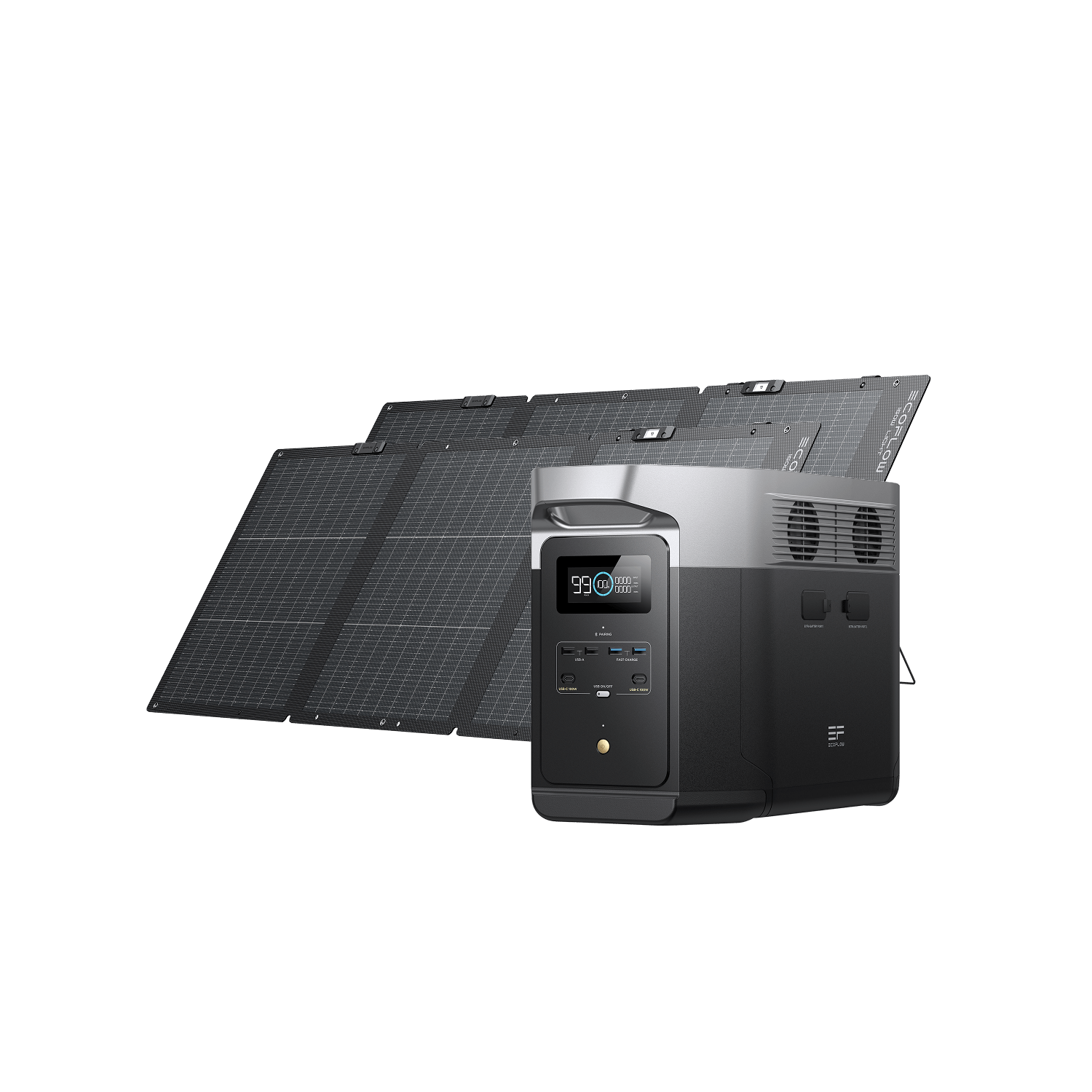 EcoFlow DELTA 2 Max Solar Generator (PV160W) 2*160W + DELTA 2 Max