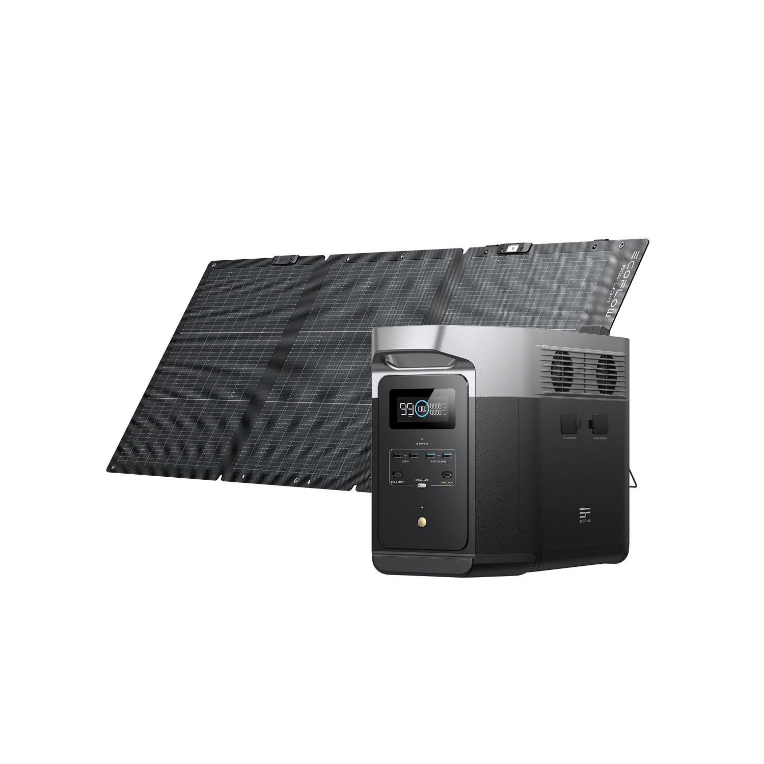 EcoFlow DELTA 2 Max Solar Generator (PV160W) 1*160W + DELTA 2 Max