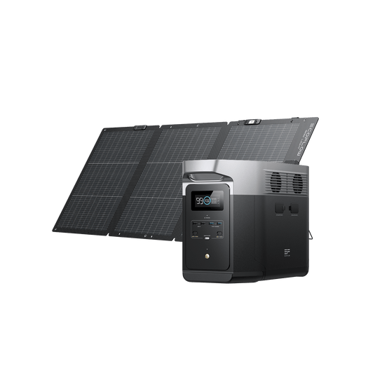 EcoFlow DELTA 2 Max Solar Generator (PV160W) 1*160W + DELTA 2 Max