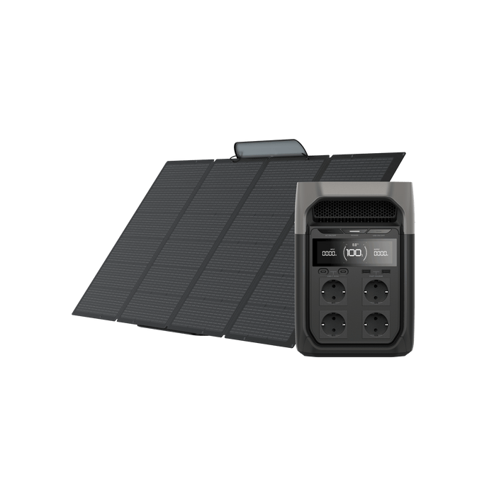 EcoFlow DELTA 3 Series Solar Generator (PV400W) DELTA 3 / 1*400W Solar Panel